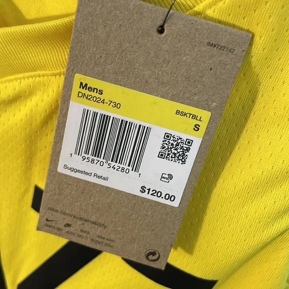 Nike Swingman Gobert Utah Jazz Icon Edition NBA Basketball Jersey Men’s Size S - Picture 10 of 10